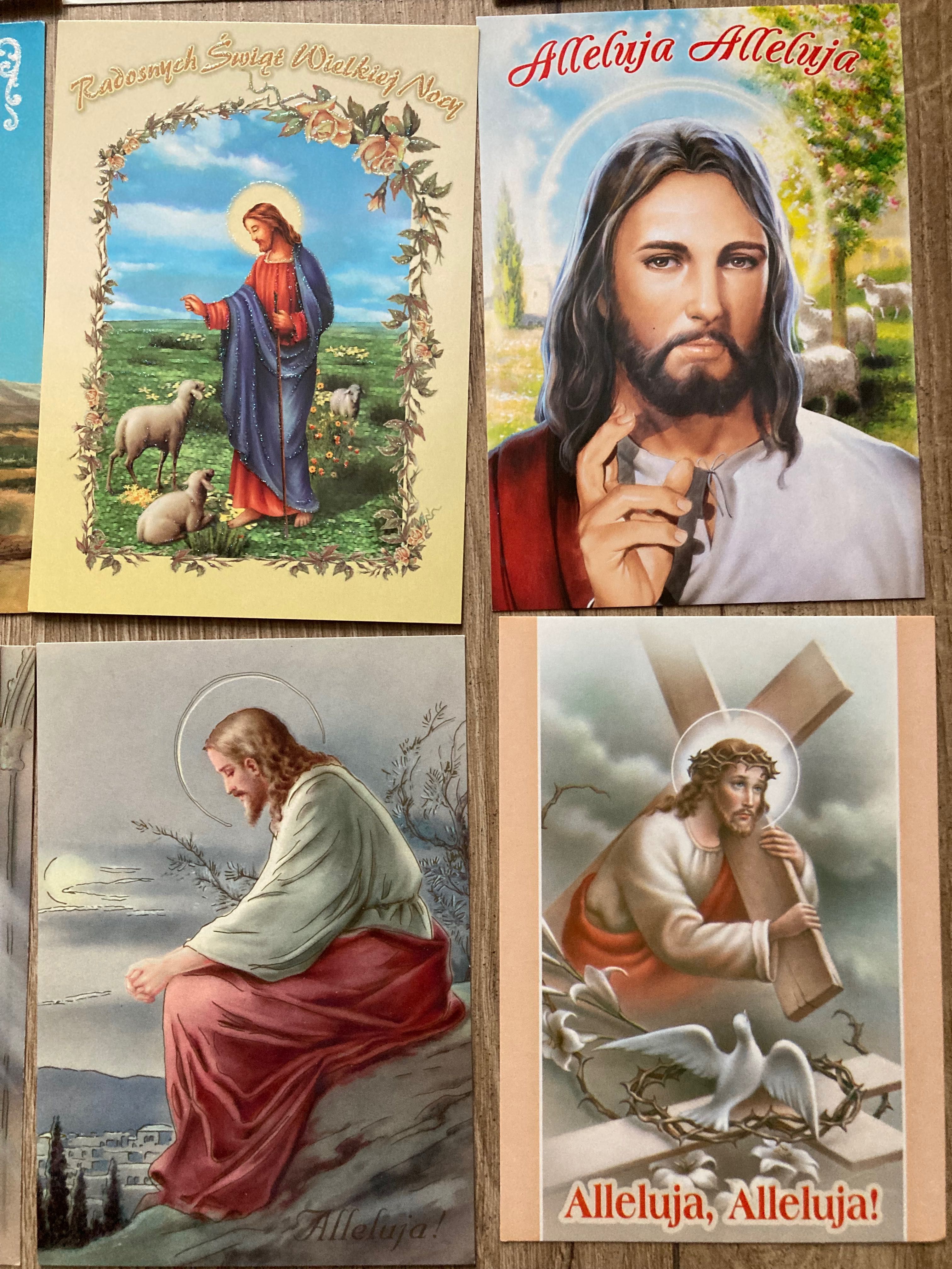 Zestaw 13 kartek Świątecznych pocztówka, Wielkanoc