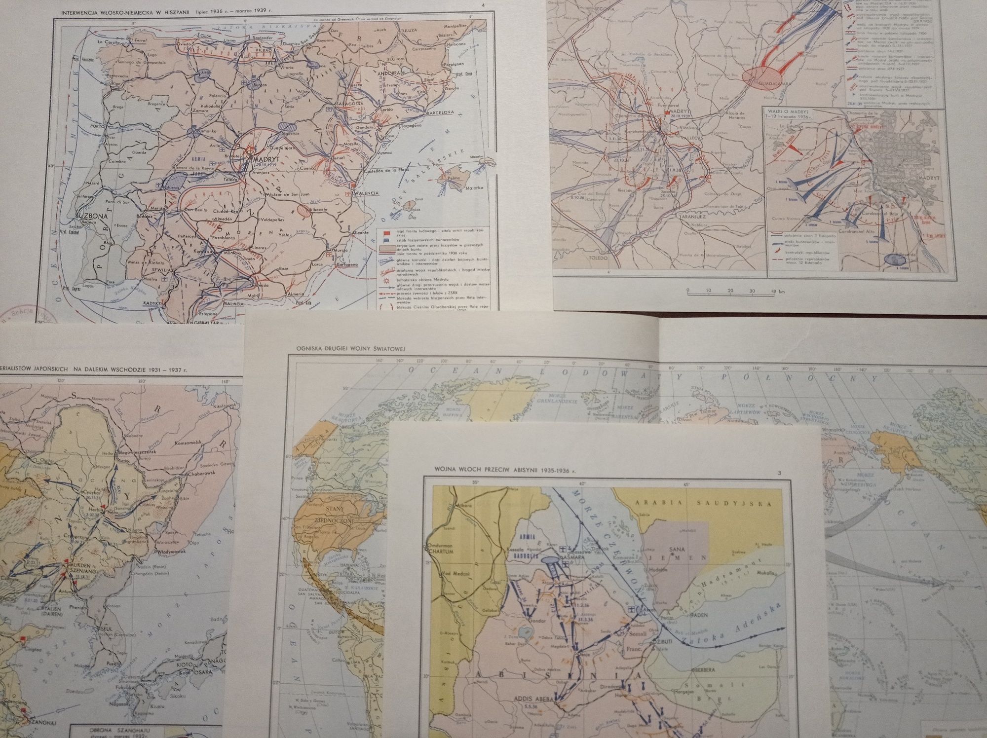 Tom Mapy (komplet 123 map) - Historia Wielkiej Wojny Narodowej ZSRR