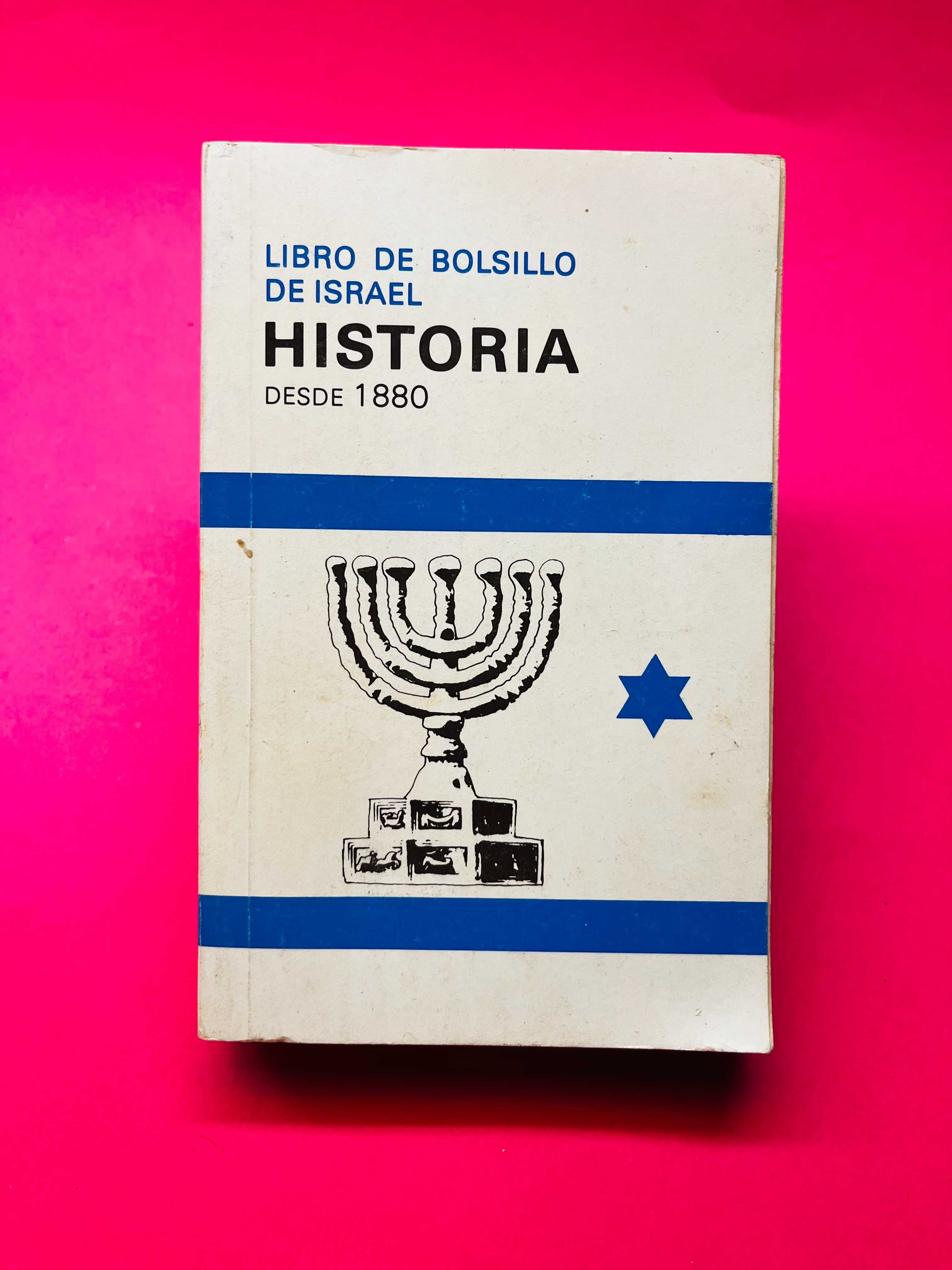 HISTORIA Desde 1880, Livro de bolsillo de Israel