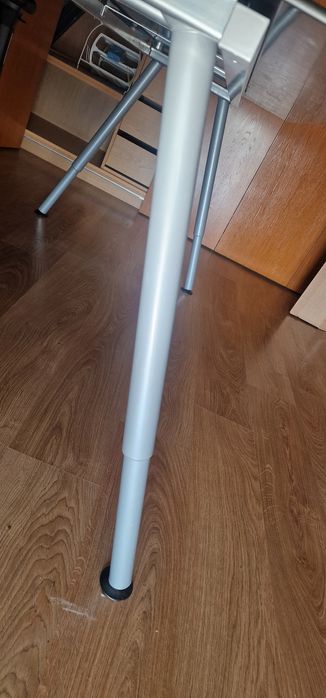 Secretária de vidro temperado