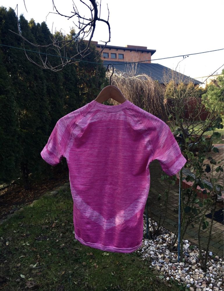 T-shirt/top/bluzka siłowania/joga/zumba różowy/pink Boco Wear M/L