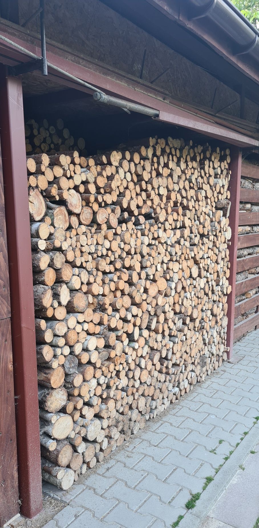 Drewno opałowe pocięte sosnowe