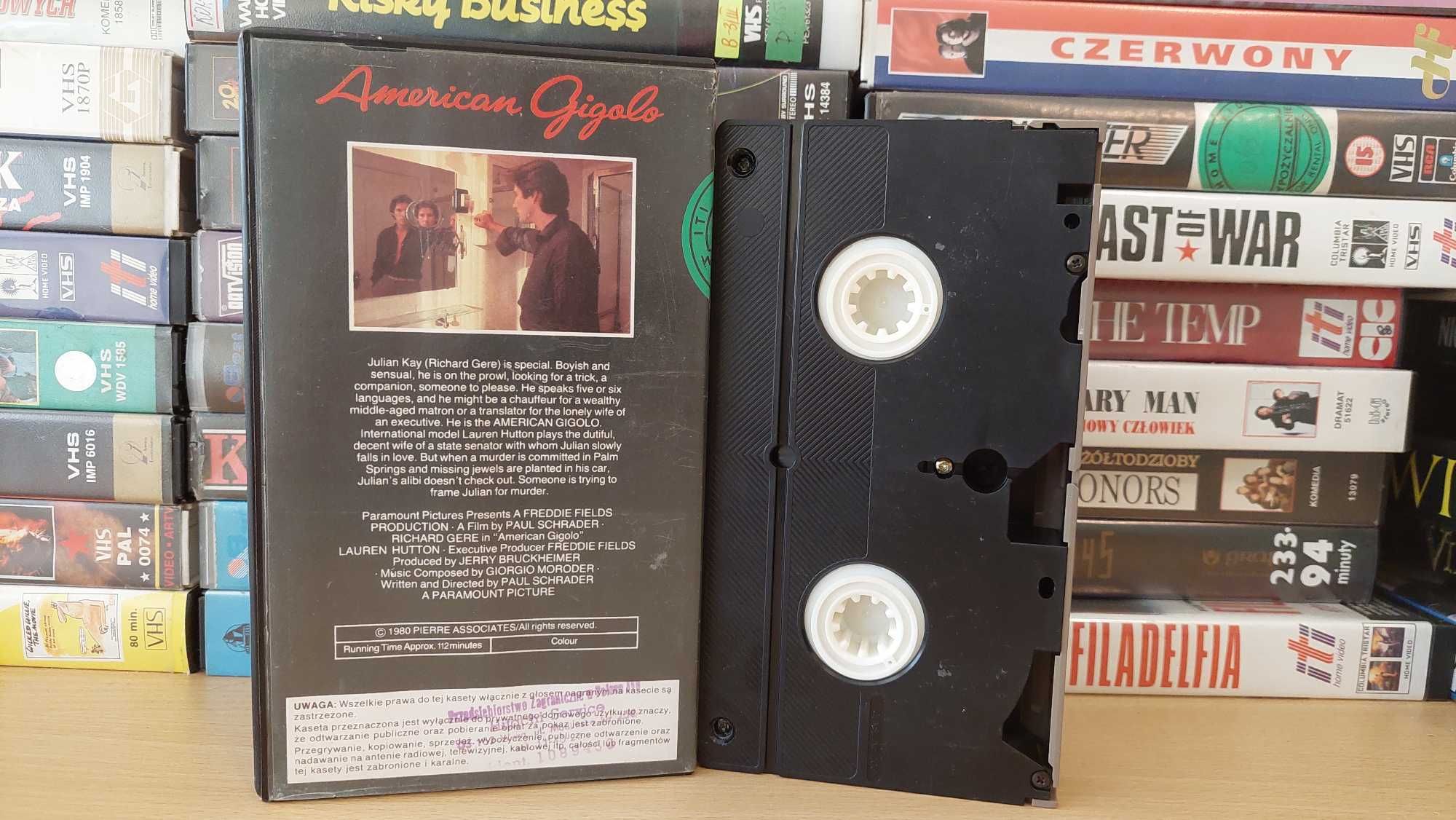 Amerykański Żigolak (American Gigolo) - VHS