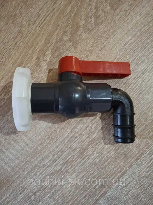 Перехідники з кранами для Єврокубів (комплектуючі, запчастини, крани)