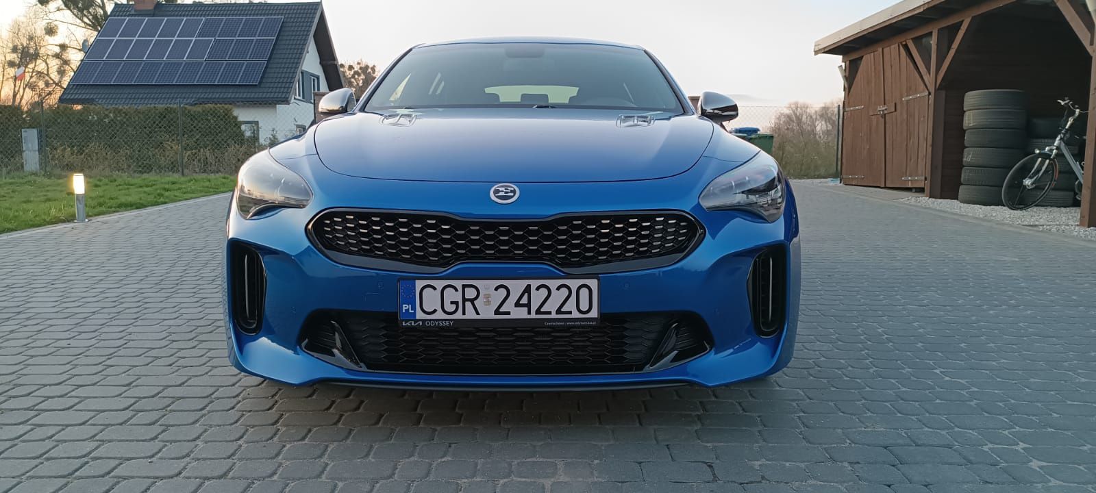 Kia Stinger 3.3 V6 bi-turbo stan perfekcyjny zamiana