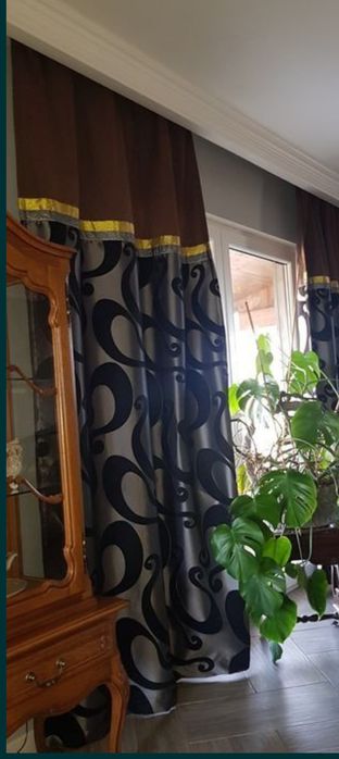 Materiał tapicerski czarnosiwy