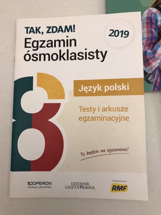 Egzamin ósmoklasisty polski, angielski, matematyka.