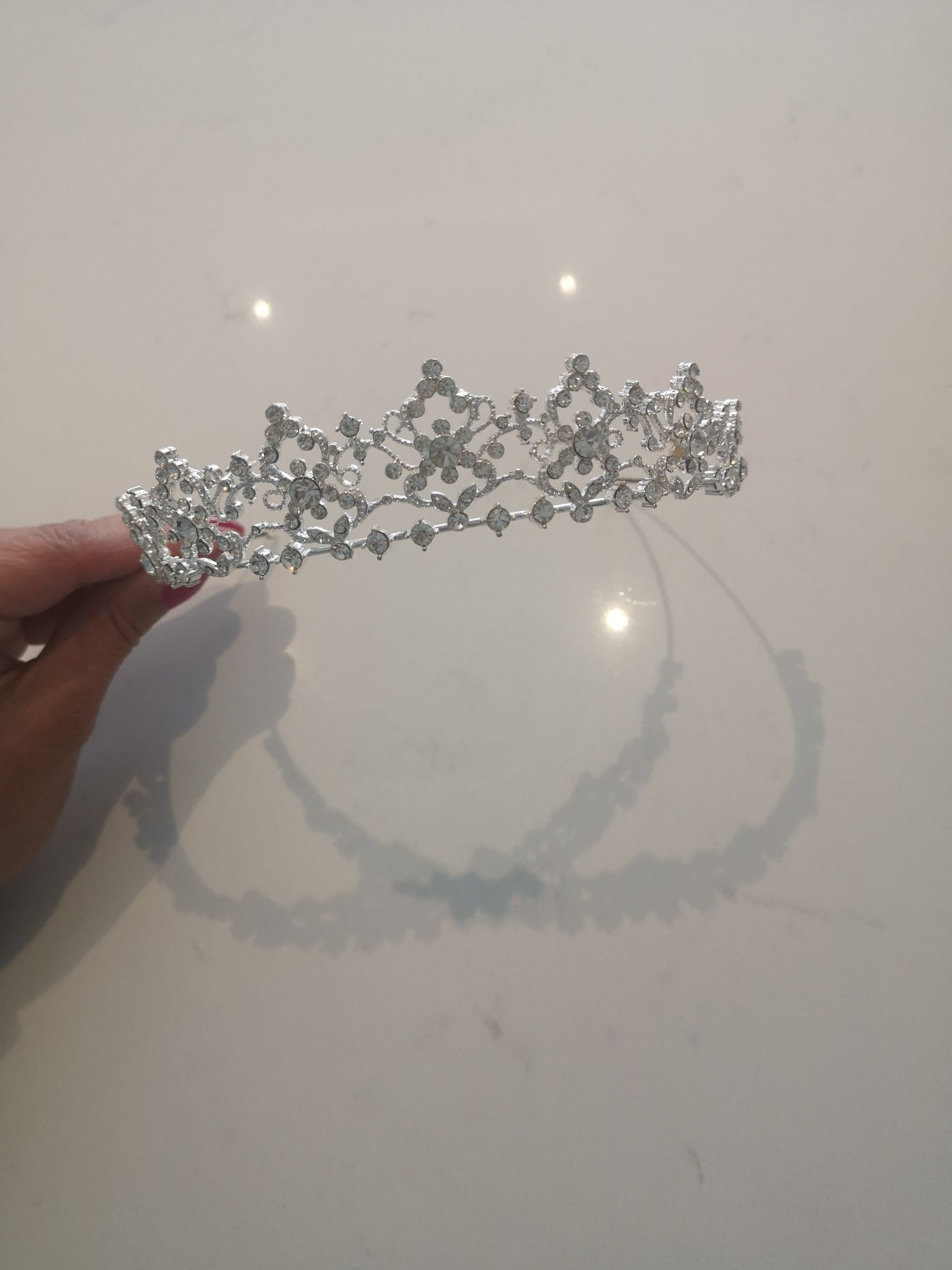 Tiara de cabelo noiva