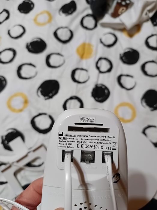 Monitor oddechu Babysense 7 niania Anioł