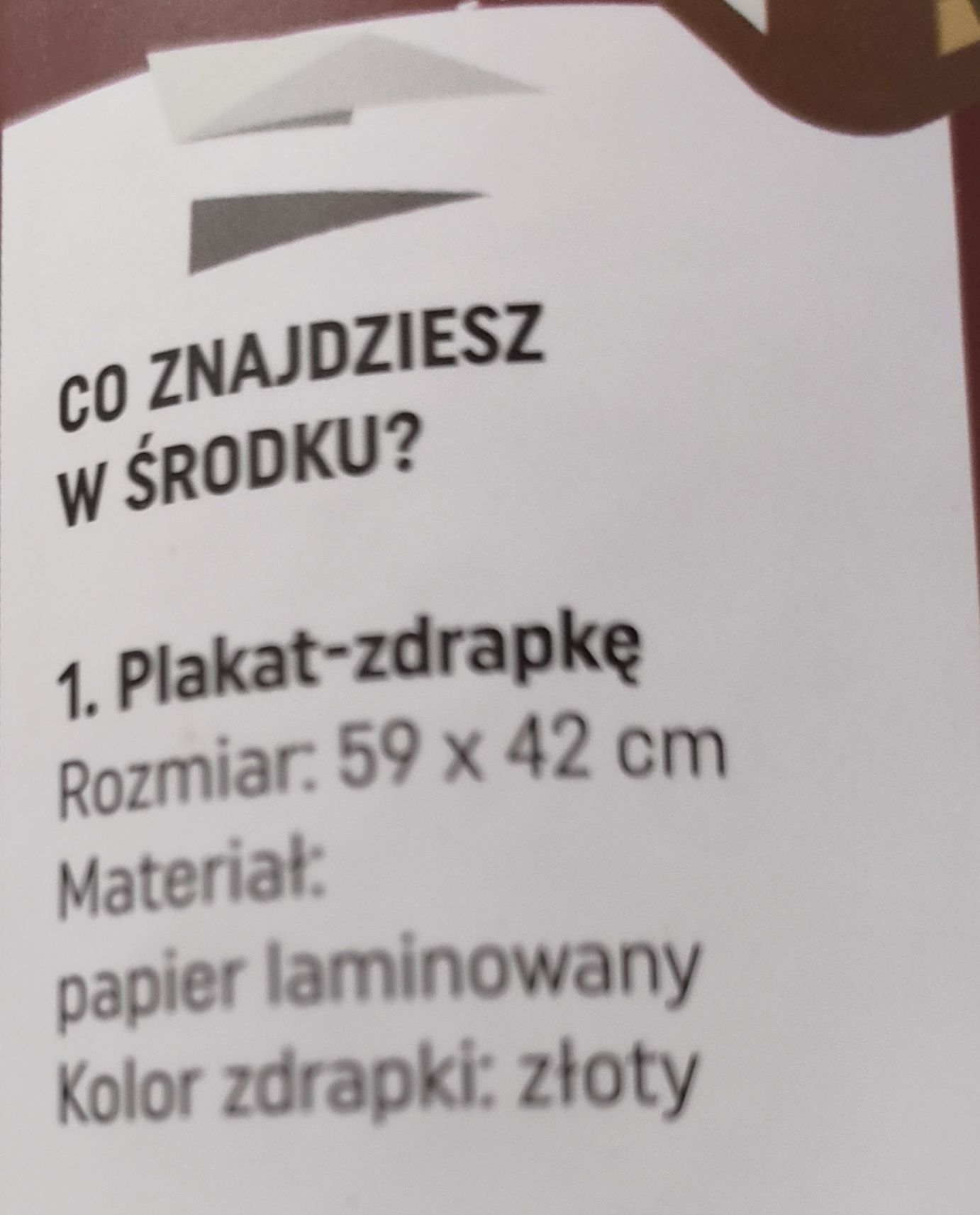 100 miejsc do zobaczenia Polska mapa zdrapka plakat