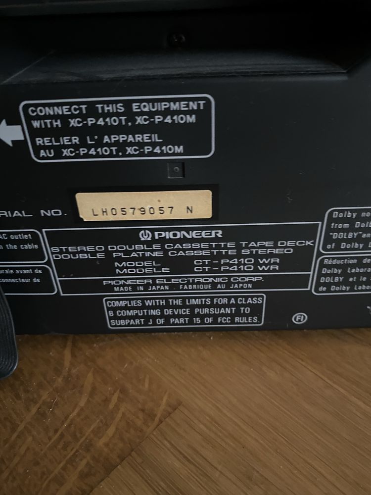 Wieża stereo Pioneer XC-P410M