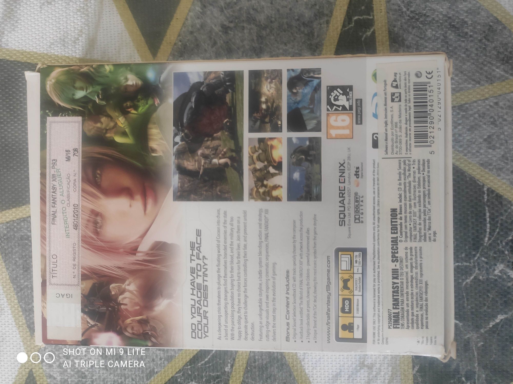 Final fantasy 13 collector edition