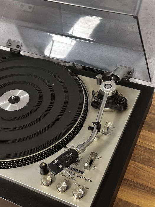 Universum Micro Seiki 6000 Gramofon , Direct Drive, Wkladka AT