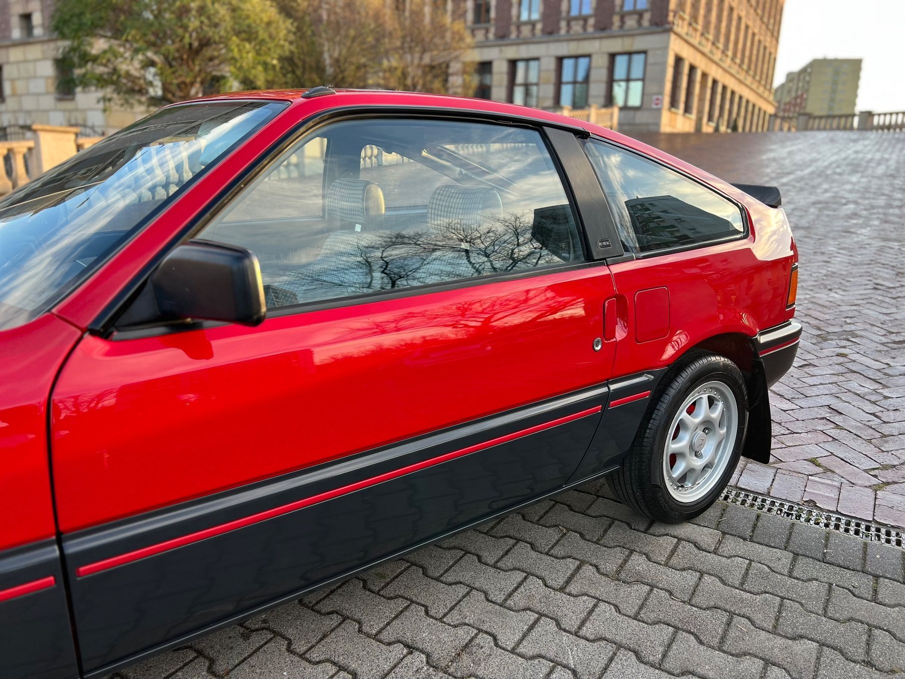 Honda CRX CRX Ballade•107tys.KM.•Świetny stan kolekcjonerski•Bez rdzy•Jedyna PL!