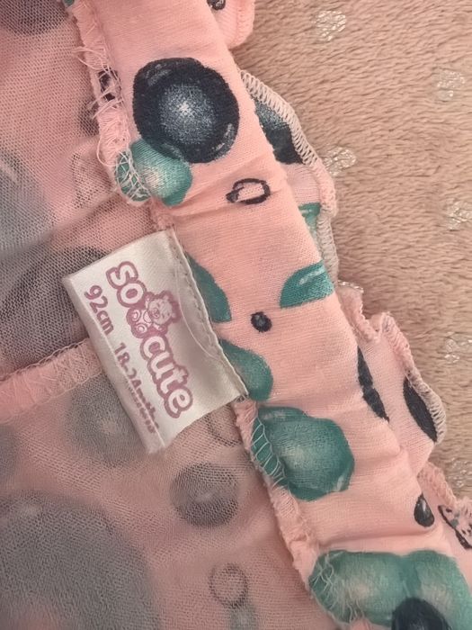 Spodenki rozmiar  92 dla dziewczynki