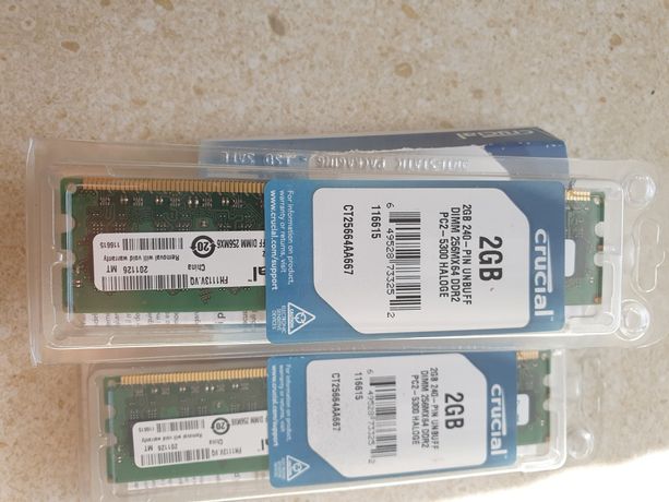 DDR2 pamięci 2x2gb