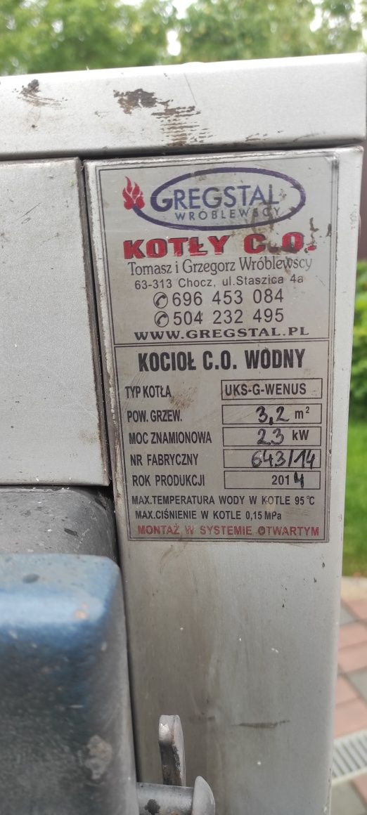 Używany piec CO 23kw