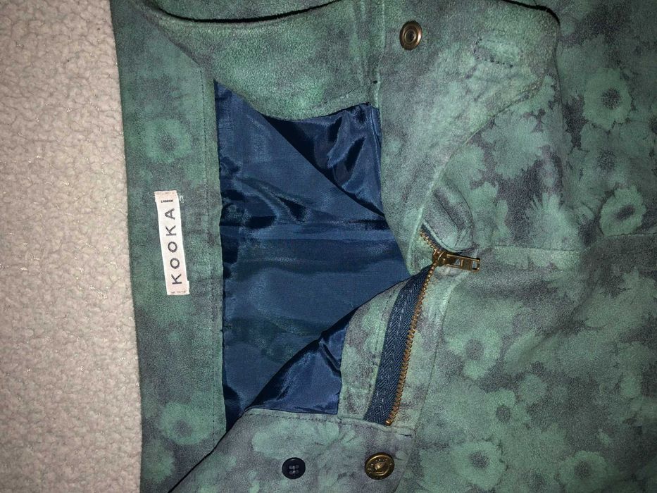 Замшевая юбка Kookai