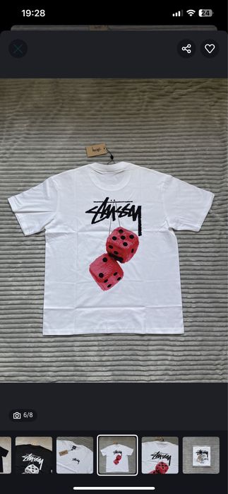 Tshirt Stussy Branca