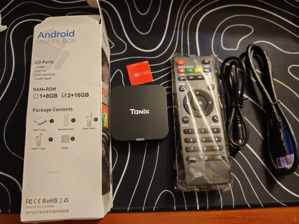 Tanix TX1  2/16Gb Smart TV Android Налаштований