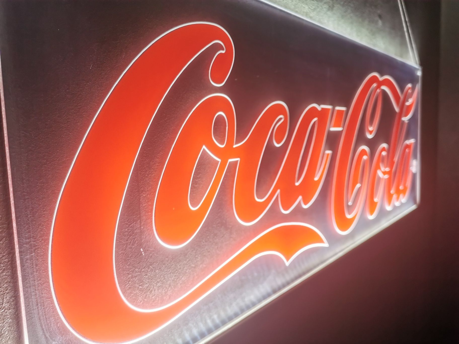Акрилова вивіска Coca Cola