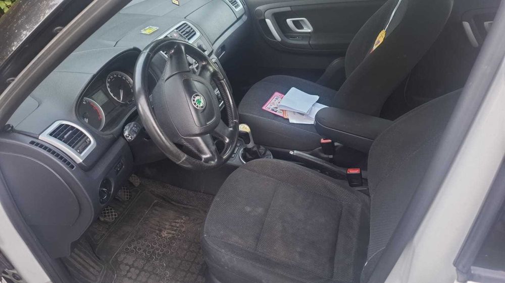 Biała strzała - Skoda Fabia Combi