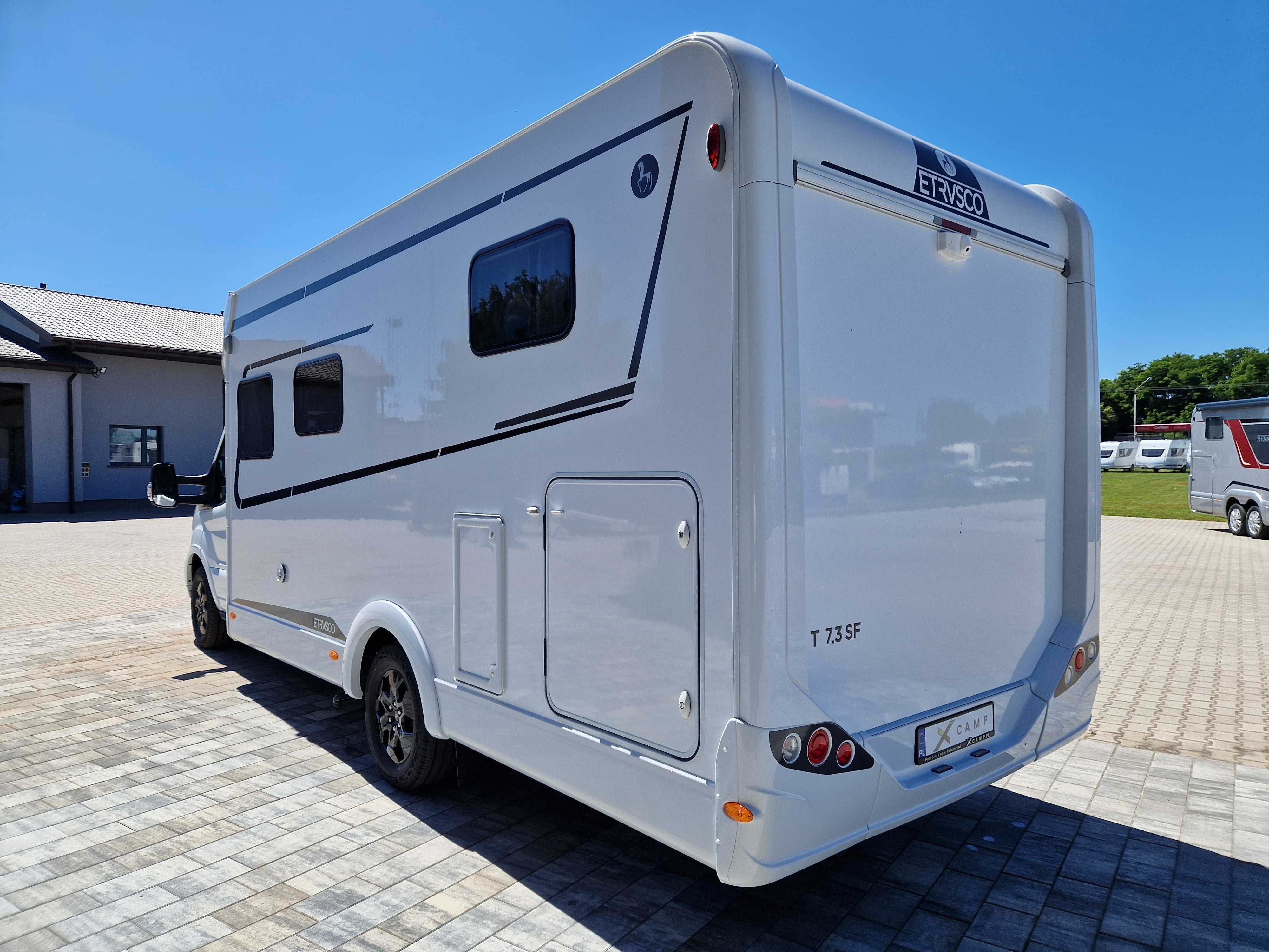 Nowy Kamper Etrusco T 7.3 SF HYMER ADRIA XCAMP 4 osoby AUTOMAT FORD