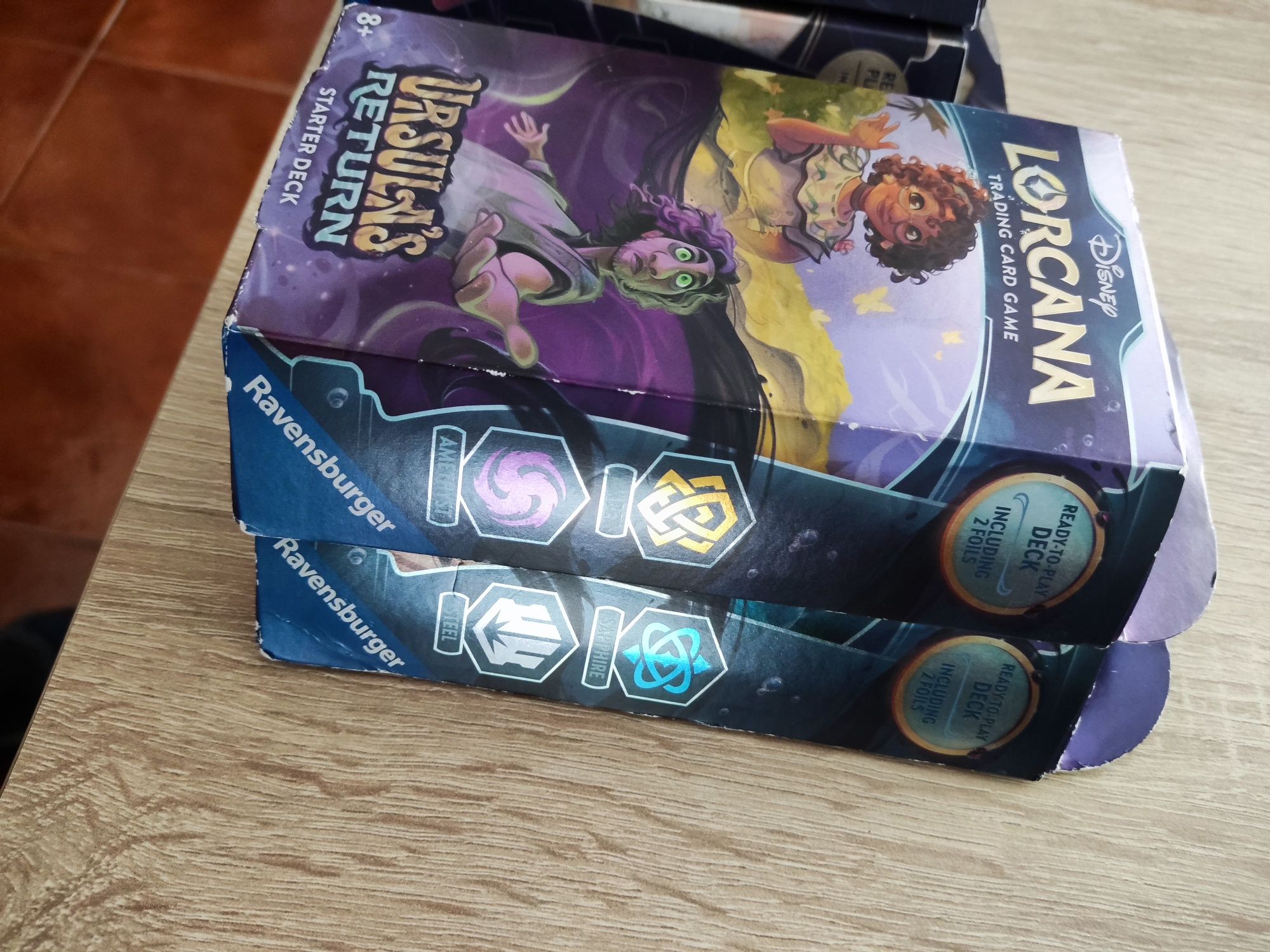5 Starter pack Lorcana novos selados
