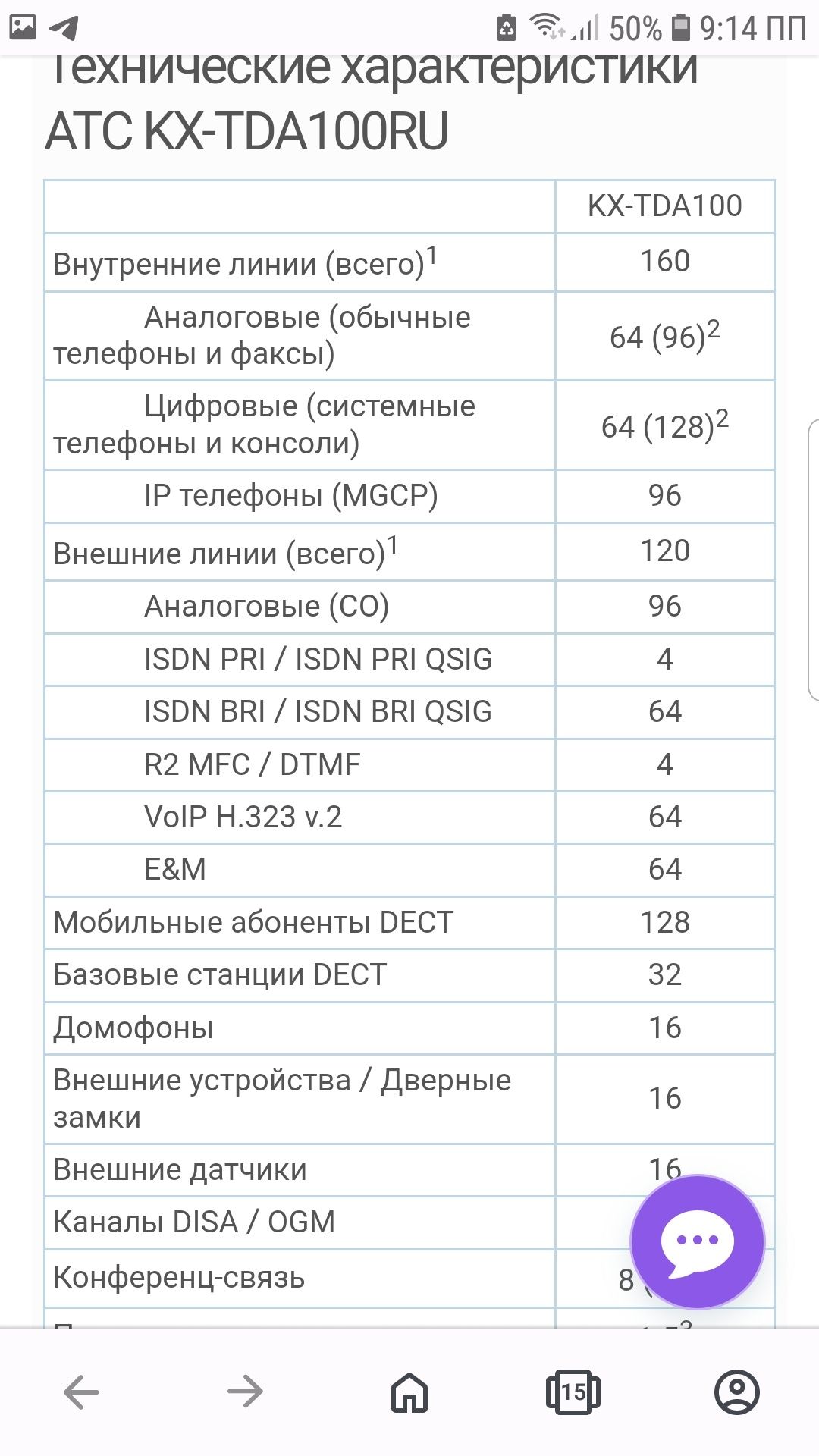 Продам мини АТС станцию Panasonic
