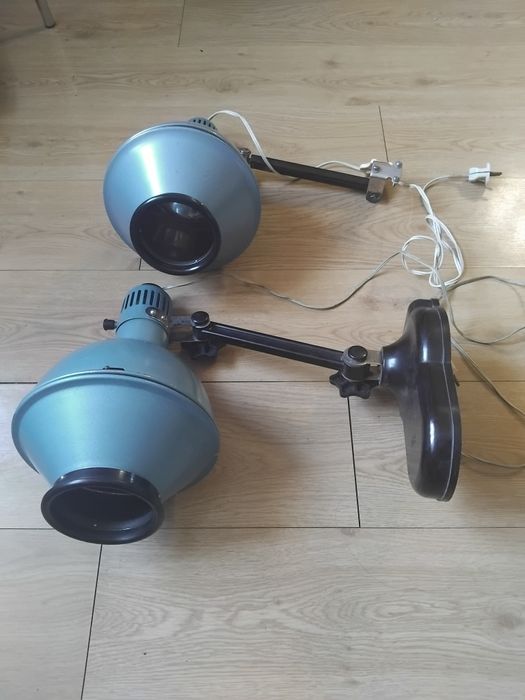 Ретро медицинские лампы Соллюкс в стиле лофт времён СССР