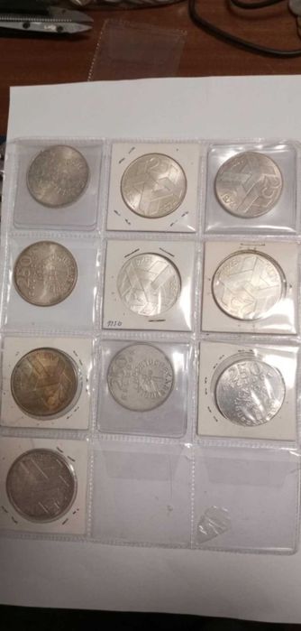 Coleção moedas antigas