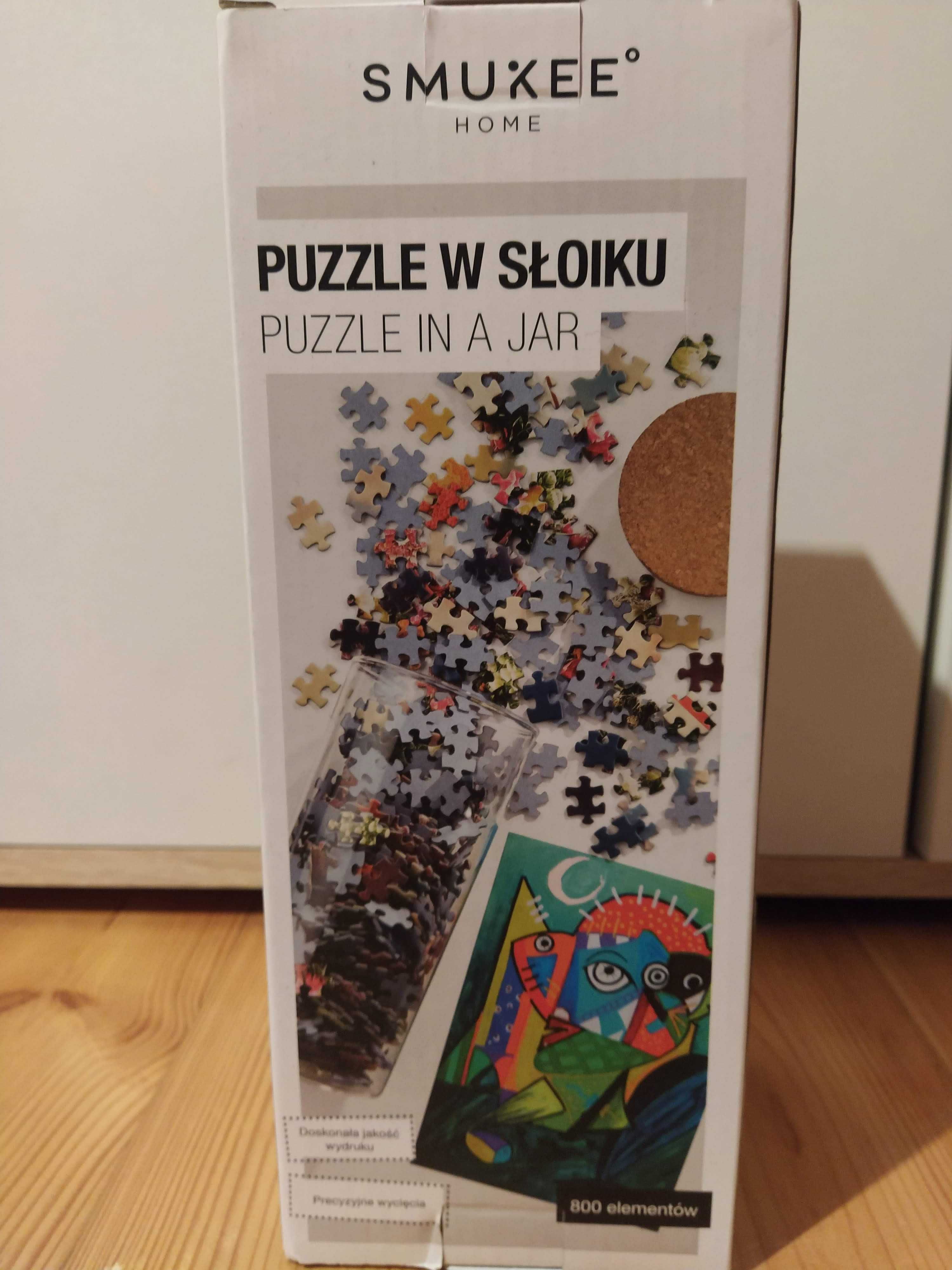 Smukee Puzzle w słoiku