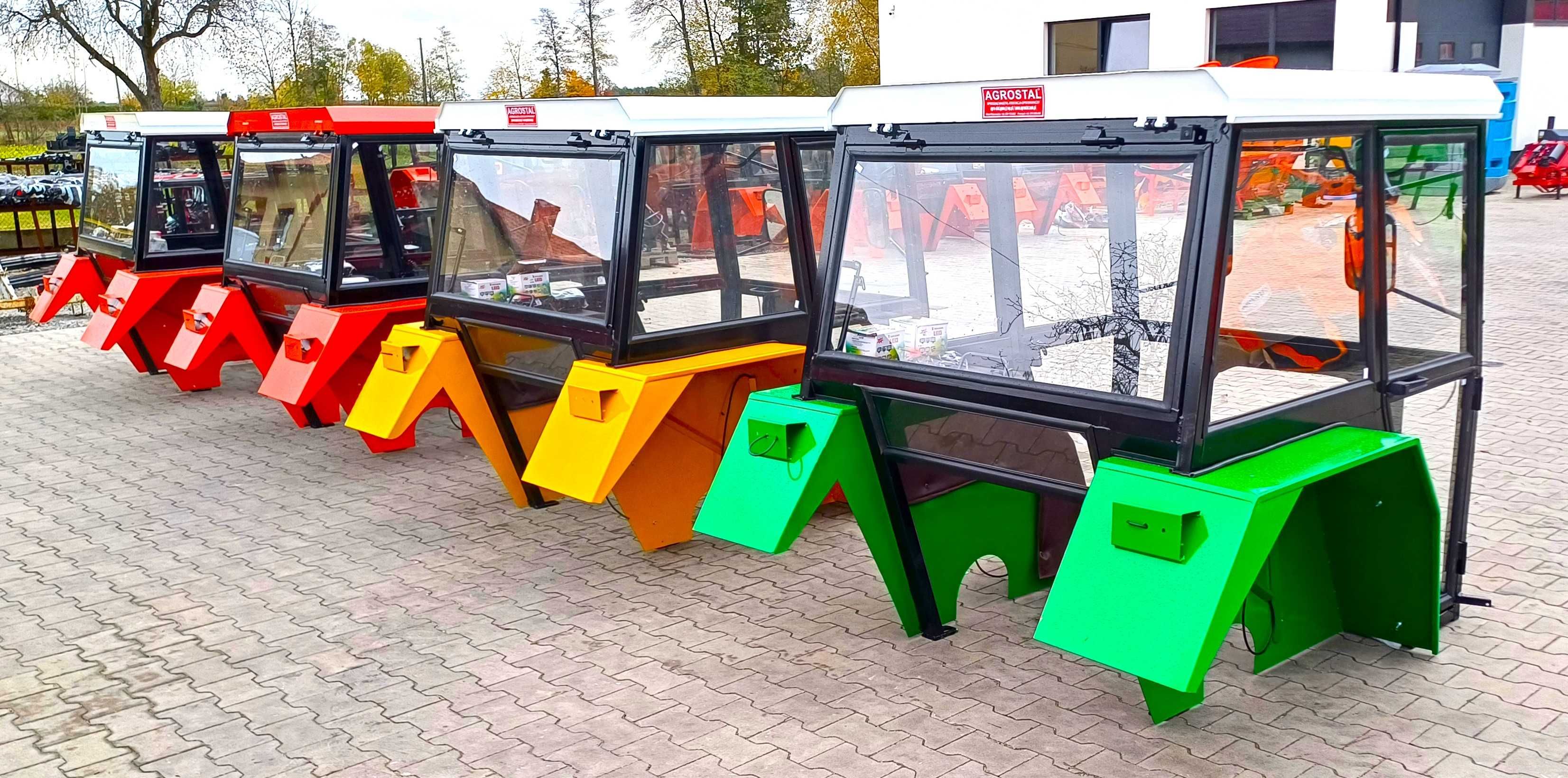 Kabina do ciągnika T25  MF URSUS C330 , C360 3P z błotnikami AGROSTAL