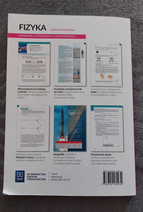 Fizyka 1 podręcznik rozszerzony WSiP jak nowa