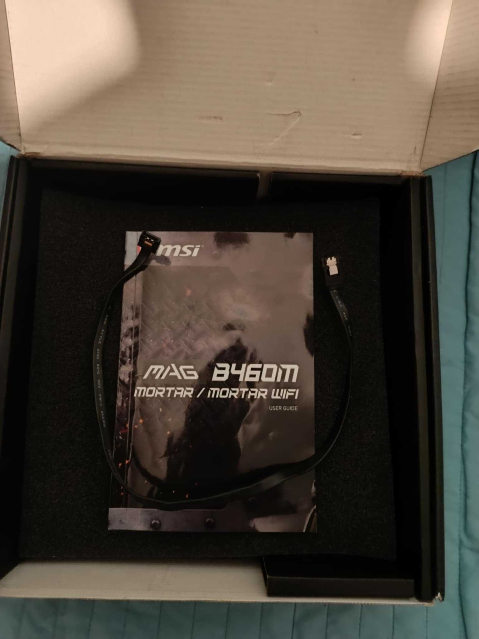 Zestaw i3-10105F + MSI B460M MORTAR + 16GB 2666mhz DDR4