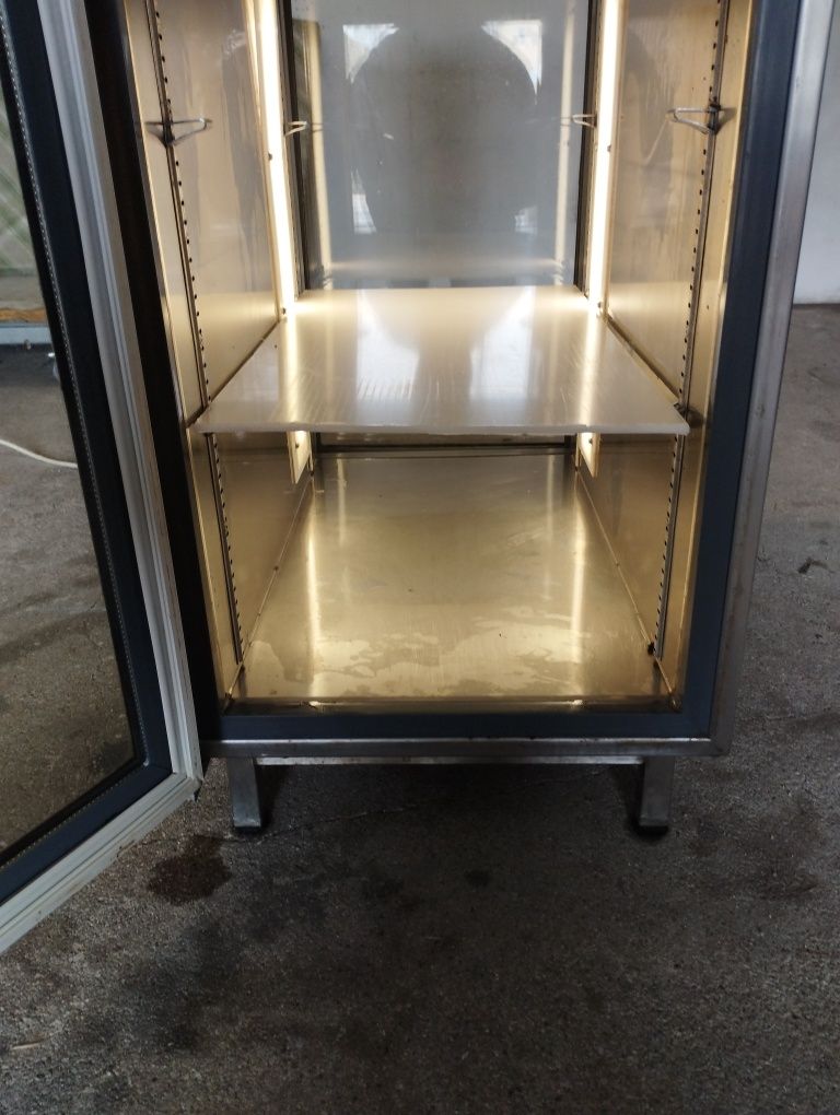 Vitrine inox dupla porta