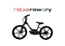 Rowerek biegowy elektryczny dla dzieci Polovolt M-20 Czarny 20"
