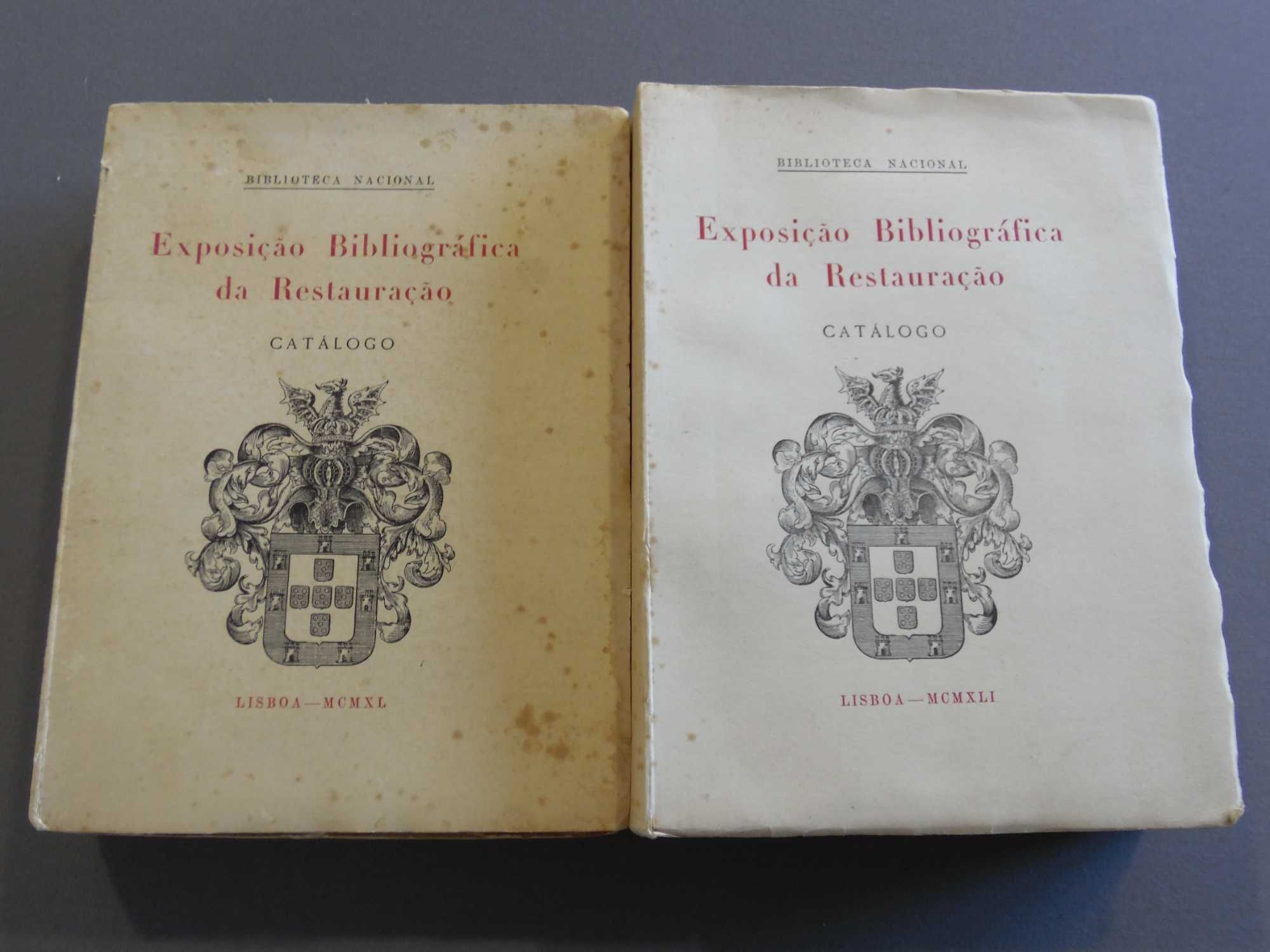 Livro Exposição Bibliográfica da Restauração - 2 Vol.