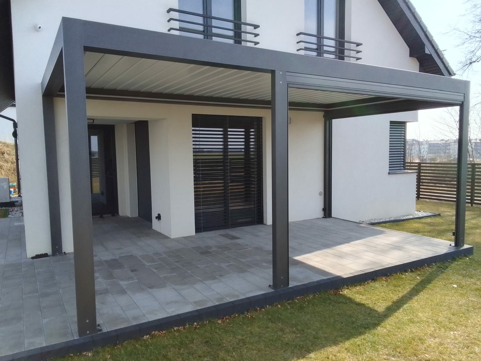 Pergola aluminiowa, SB 400 SELT, montaż, serwis, WIOSENNA PROMOCJA