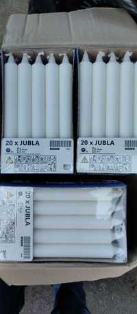 Свічки парафінові Jubla (Ikea)