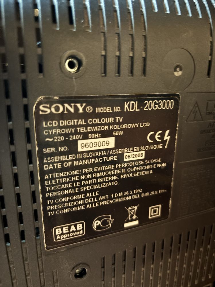 Telewizor sony bravia