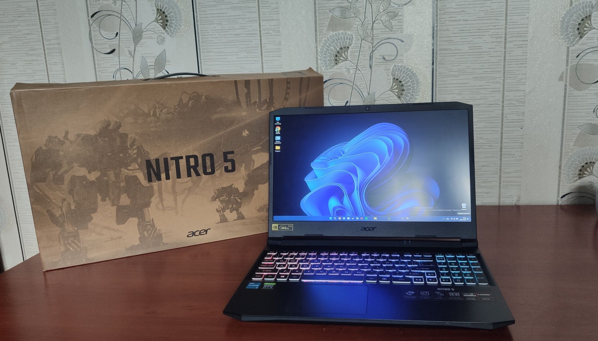 Acer Nitro 5 i5-11400h 16gb rtx 3060 ssd 512