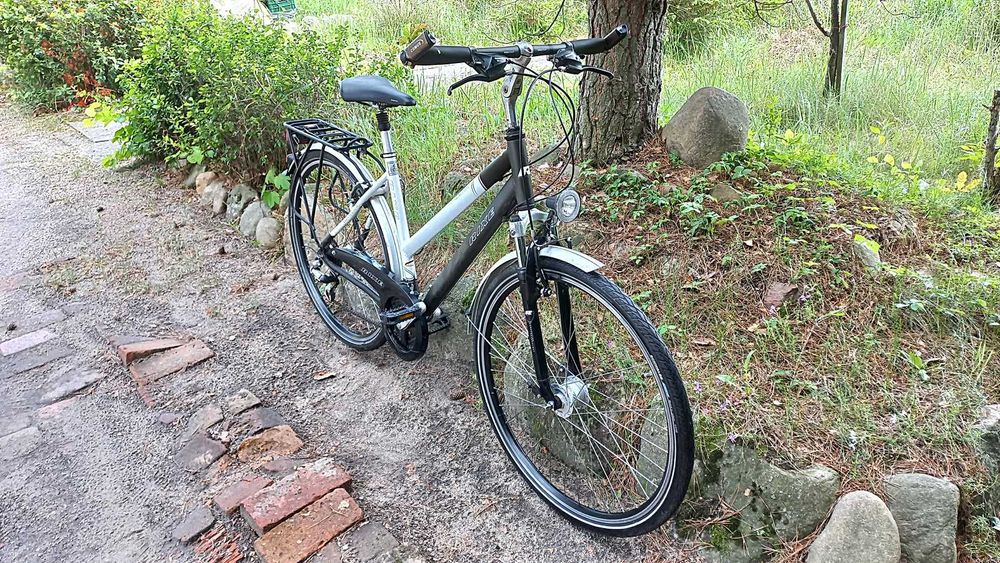 Alu Rower Miejski Damski Rixe La Rochelle Damka Alivio Sr Suntour 28