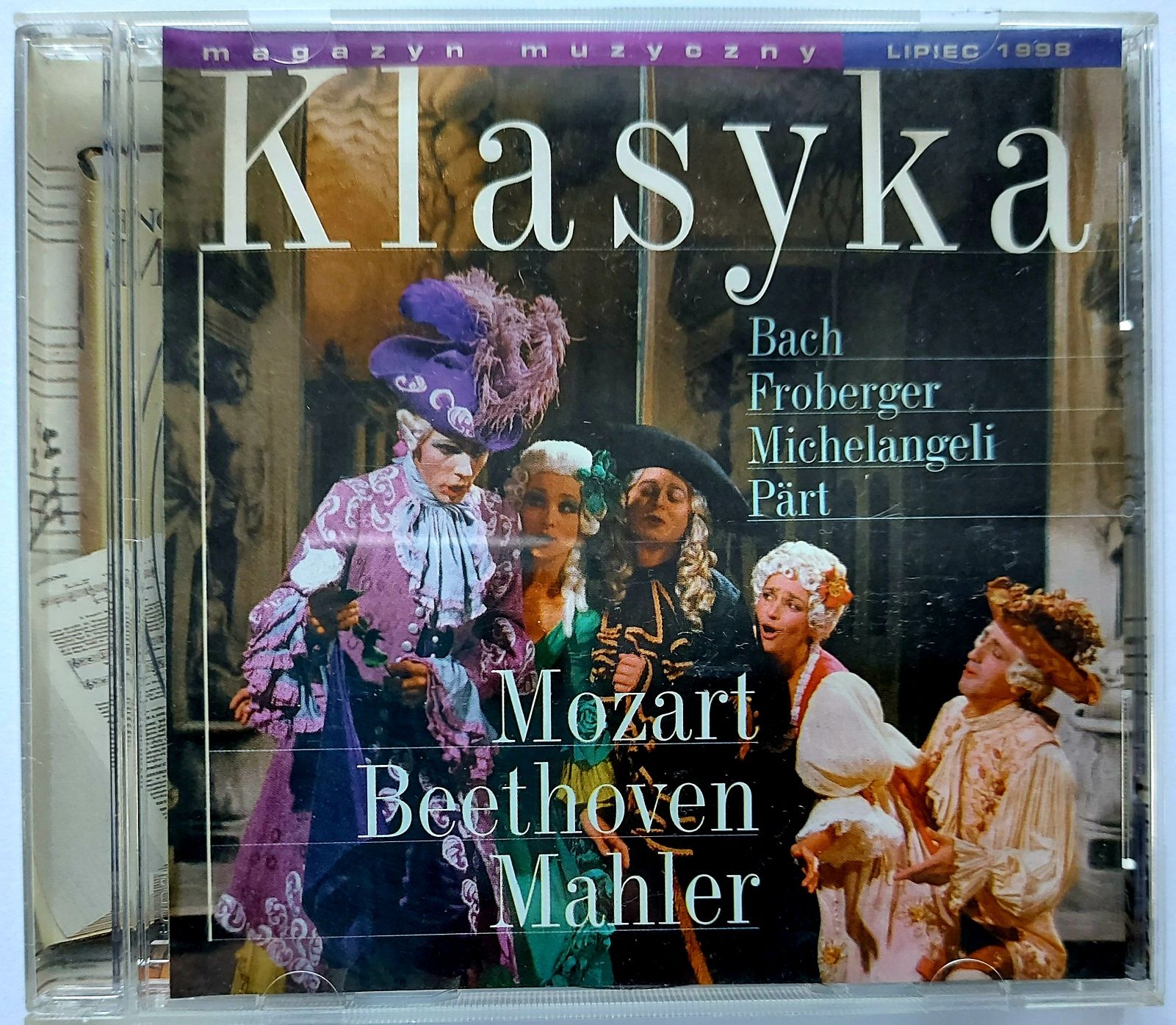 Magazyn Muzyczny Klasyka Lipiec 1998r Mozart Mahler Froberger Part