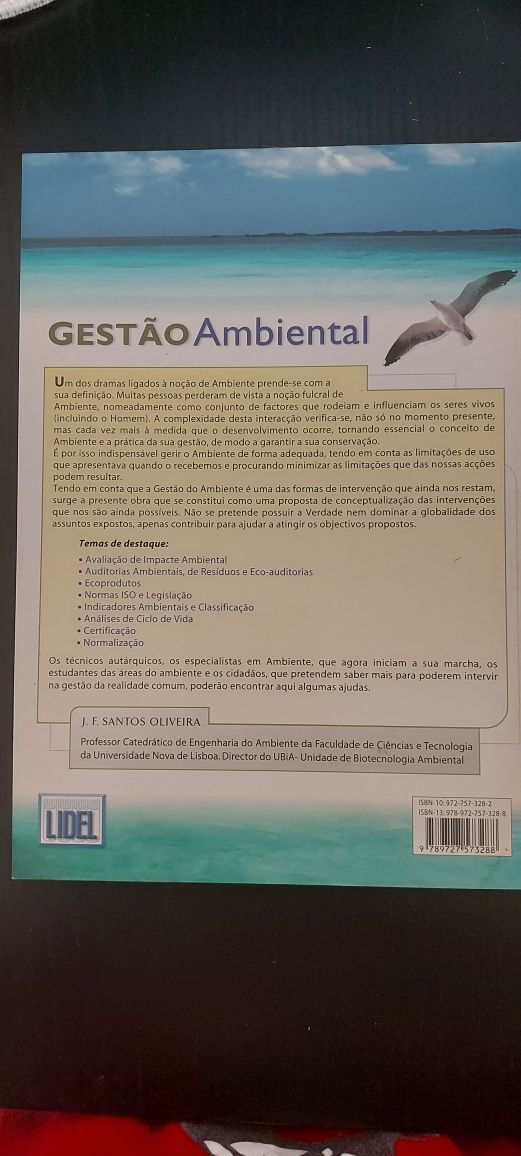 Livro "Gestão Ambiental"