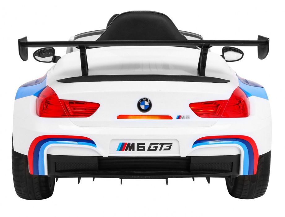 Auto pojazd samochód na akumulator dla dzieci BMW M6 GT3 Biały