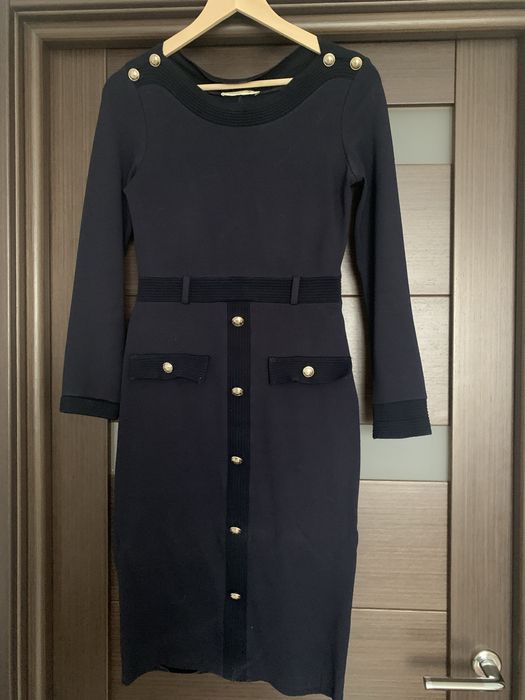 Стильное трикотадное платье!