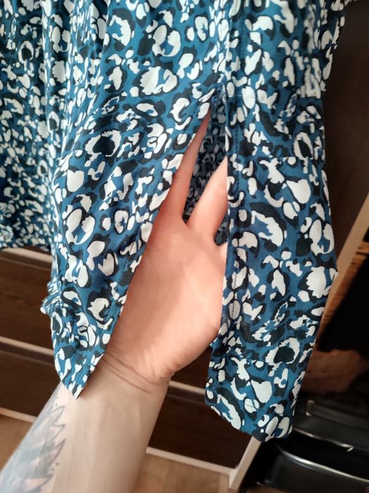 Sukienka w niebieską panterkę Tom&Rose