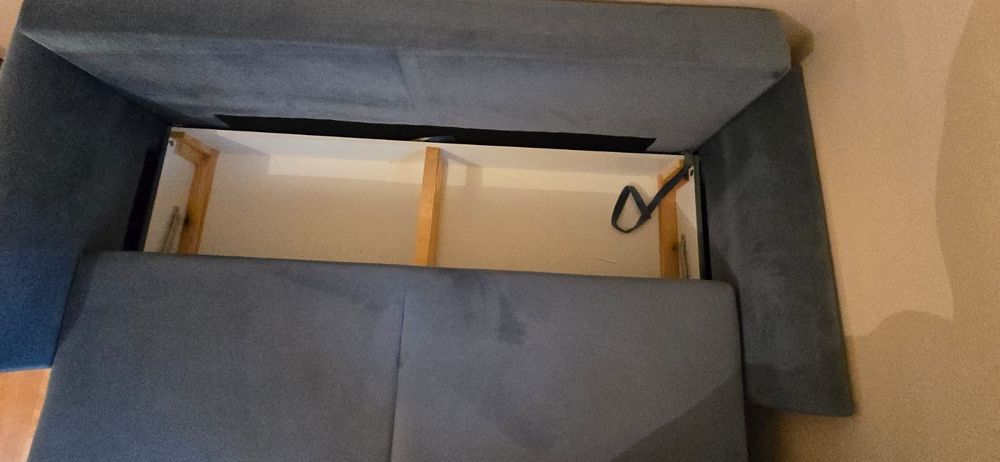Sofa rozkładana Amber Agata Meble łóżko rozkładane
