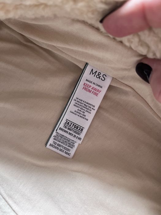 Marks & Spencer kombinezon 0/3 62
